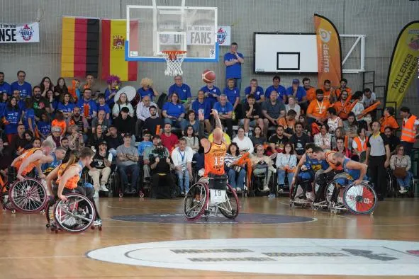 Partido del AMIAB durante la Final Four
