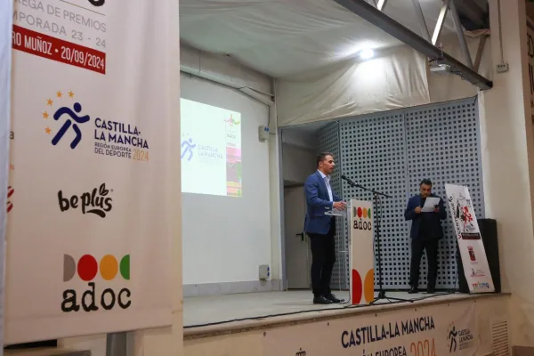 El director general durante su intervención en la Gala