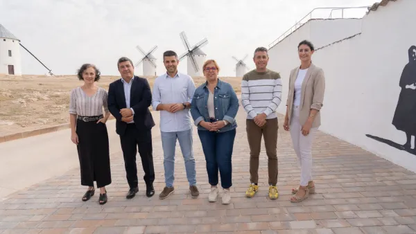 La viceconsejera de Cultura y Deporte, en Campo de Criptana