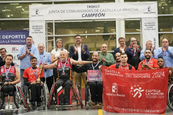 Final trofeo JCCM, baloncesto en silla de ruedas