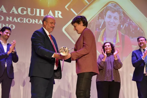 El vicepresidente primero en los premios Ángel Lancha, de Quintanar del Rey