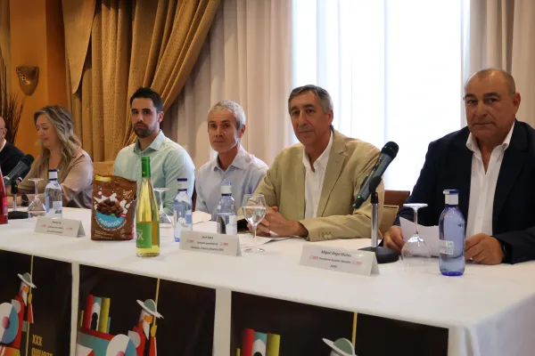 El delegado, en la presentación del XXX Maratón de Castilla-La Mancha