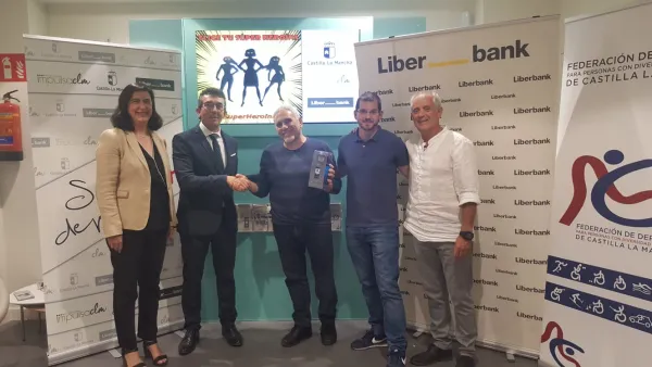 Entrega del premio en Ciudad Real