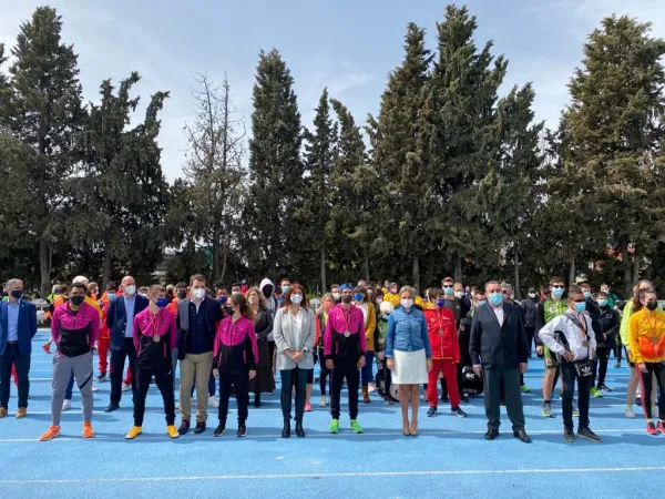 Autoridades en el Cto. de España de Atletismo Promesas Paralímpicas Autoridades en el Cto. de España de Atletismo Promesas Paralímpicas