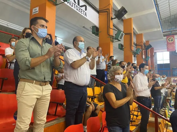 El director general de Juventud y Deportes el día de presentación de las ayudas covid El director general de Juventud y Deportes el día de presentación de las ayudas covid