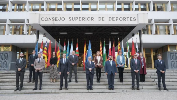 La consejera de Educación, Cultura y Deportes en el CSD La consejera de Educación, Cultura y Deportes en el CSD