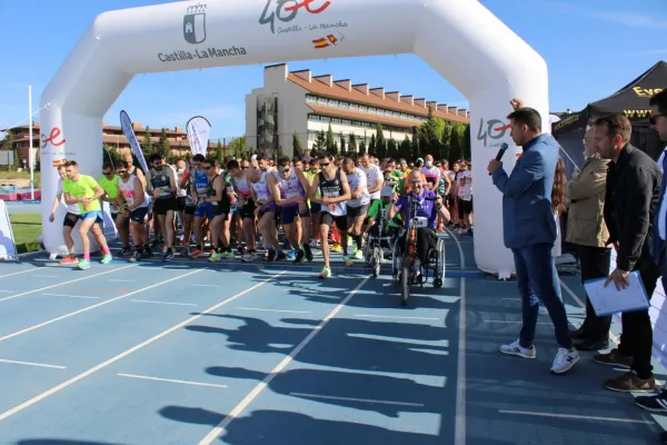 El director general de Juventud y Deportes en la salida de la primera prueba del circuito El director general de Juventud y Deportes en la salida de la primera prueba del circuito