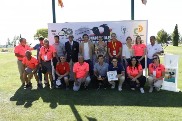 El director general de Juventud y Deportes en el Open de Golf El director general de Juventud y Deportes en el Open de Golf