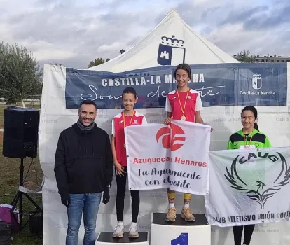 Podio en el Cto. Provincial de Campo a Través