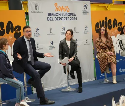 El consejero de Educación, Cultura y Deportes en el encuentro de 'Poderosas' Castilla-La Mancha