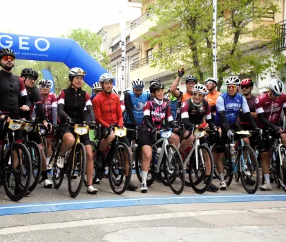Salida del Gran Fondo Sierra de Albacete