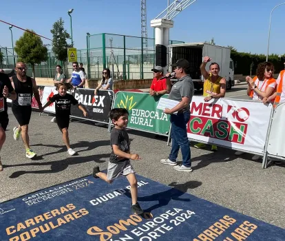 Las carreras infantiles, presentes en Región Europea del Deporte