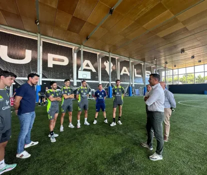 El director general en su visita a Albacete