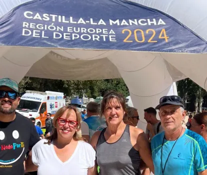 La viceconsejera de Cultura y Deportes asiste al Cto. Regional de Aguas Abiertas en Ruidera