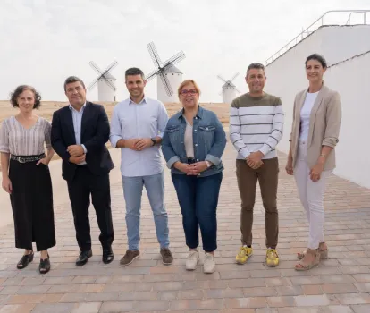 La viceconsejera de Cultura y Deporte, en Campo de Criptana