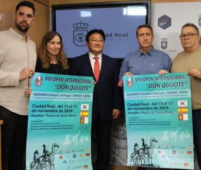 Presentación del Open de Taekwondo en Ciudad Real