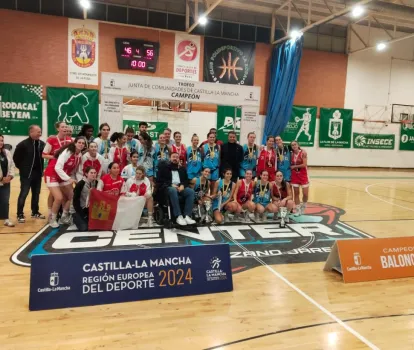 Final del Trofeo JCCM de Baloncesto femenino, en La Roda