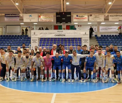 El vicepresidente segundo, en la final del trofeo JCCM