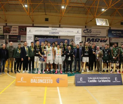 Final del Trofeo JCCM de baloncesto masculino en Alcázar de San Juan