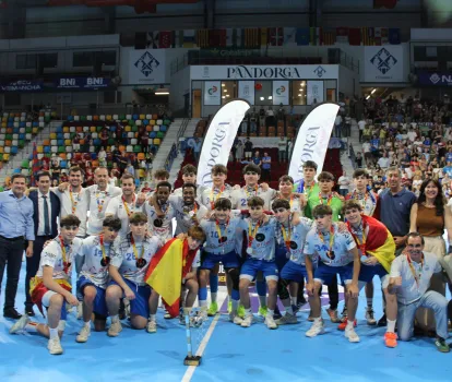Foto de podium del Campeonato