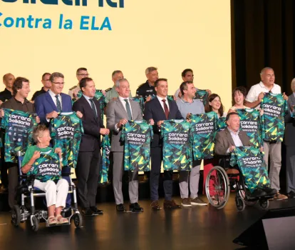 Presentación carrera contra la ELA