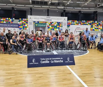 Final baloncesto en silla de ruedas