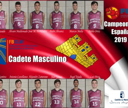 selección cadete masculina baloncesto CLM