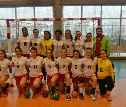 Selección infantil femenina balonmano