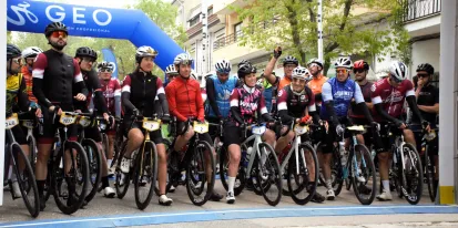 Salida del Gran Fondo Sierra de Albacete