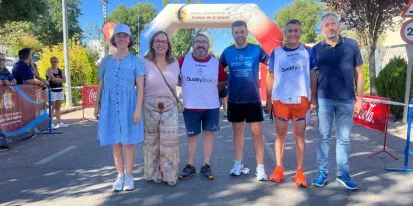 La viceconsejera de Cultura y Deportes, en Campo de Criptana