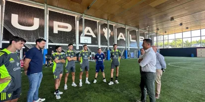 El director general en su visita a Albacete