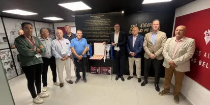 El consejero de Educación, Cultura y Deportes, en la final del trofeo JCCM