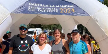 La viceconsejera de Cultura y Deportes asiste al Cto. Regional de Aguas Abiertas en Ruidera