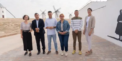 La viceconsejera de Cultura y Deporte, en Campo de Criptana