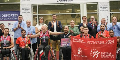 Final trofeo JCCM, baloncesto en silla de ruedas
