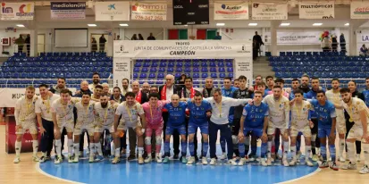 El vicepresidente segundo, en la final del trofeo JCCM