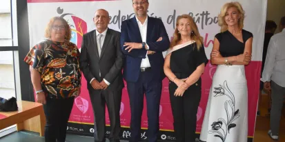 El consejero, en la Gala del fútbol