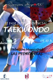 Cartel II Fase Interprovincial Taekwondo