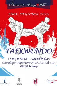Cartel Final Regional Taekwondo