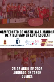 Cartel 3ª Jornada Regional Atletismo