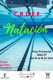 Cartel - Natación