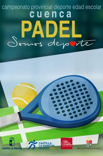 Cartel Campeonato Provincial Pádel Cuenca