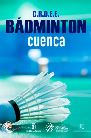 Cartel Bádminton Cuenca 2024