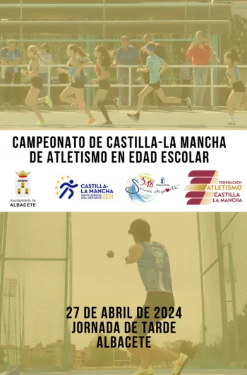 Cartel 1ª Jornada Regional Atletismo