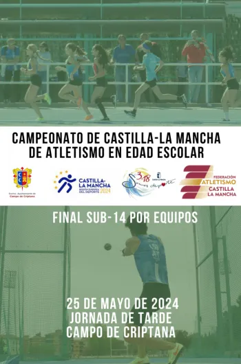 Cartel 5ª Jornada Regional Atletismo Sub14 Equipos