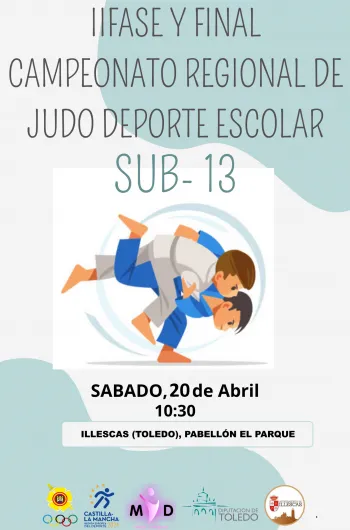 Cartel II Fase Judo Sub13
