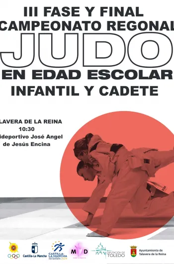 Cartel III Fase Judo Sub15 y Sub18