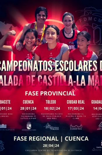 Cartel Fase Regional Escalada