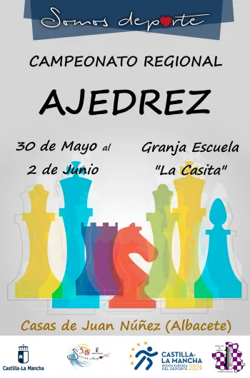 Cartel Campeonato Regional Ajedrez