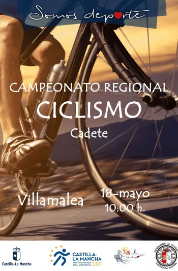 Cartel Campeonato Regional Ciclismo Cadete